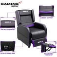 thumbnail image 6 of Waleaf Gaming Recliner Chair for Adults, PU Leather Home Theater Seating Video Game Chairs for Living Room Ergonomic Racing Style Single Movie Gamer Lounge Sofa, 6 of 7