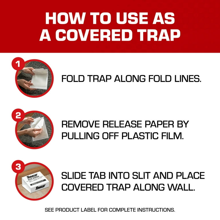 Motomco® Tomcat Glue Traps (4-pack)