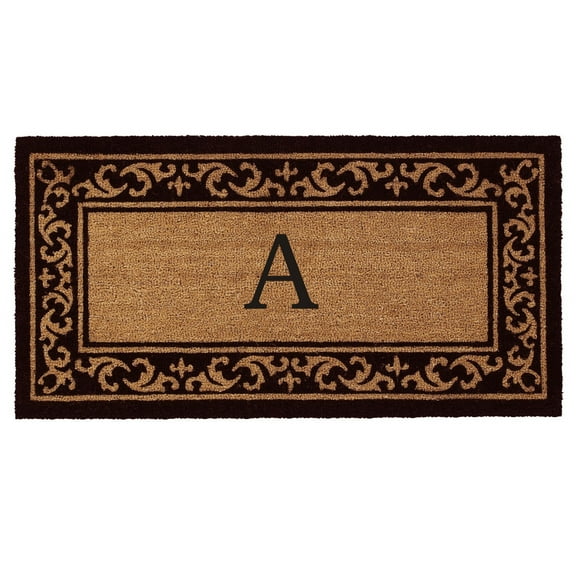 Kendall Monogram Doormat (Letter A)