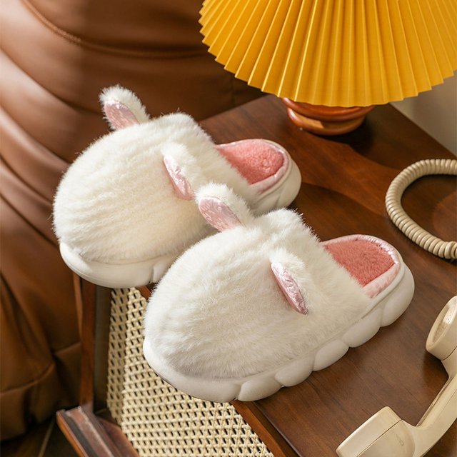 Lindas pantuflas de algodón con forma de ballena para mujer, para invierno, para parejas, para interiores y exteriores, para hombre y mujer