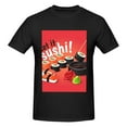 thumbnail image 4 of Bingfone Sushi Men'S Loose Fit Short-Sleeve Pocket T-Shirt, 4 of 7