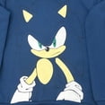 thumbnail image 3 of Boys Sonic The Hedgehog Pullover Hoodie- Sonic, Tails, Shadow and Knuckles Sizes 4-18 Navy, 3 of 7