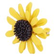 thumbnail image 3 of Broche de flor de Margarita, Pin de aleación de azafrán, girasol amarillo, Collar, Pin, abrigo, suéter, accesorios decorativos, 3 of 14