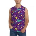 thumbnail image 2 of Picia Retro 80s Style mens Cotton Tank Undershirts , Moisture-wicking Ribbed Tanks, Lightweight Cotton Tank Undershirts-Large, 2 of 8