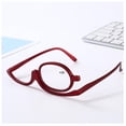 thumbnail image 1 of Clear Make Up Glasses Flip Down Magnifying Makeup Reading Glasses Folding Eyeglass Cosmetic Presbyopicr, 1 of 2
