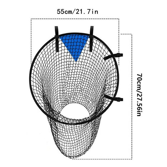 Soccer Target Goal,Easy to Attach and Detach to The Goal,for Shooting Accuracy Training 70 * 55 * 55cm