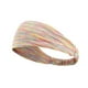 thumbnail image 3 of Diadema elástica para mujer, banda para el sudor, banda para el pelo para Yoga absorbente de sudor Multicolor, 3 of 8