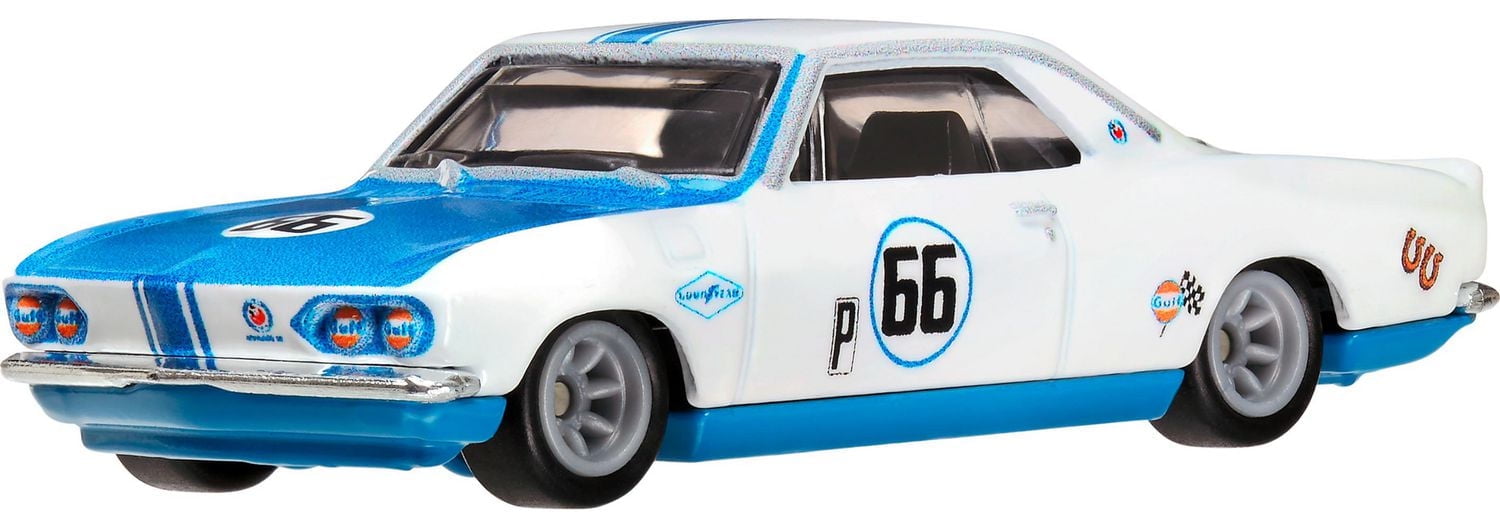 Hot Wheels RacerVerse Verse Boulevard '66 Chevrolet Corvair Yenko Stinger 1:64 Scale Die-Cast Vehicle For Kids Ages 3+ Years