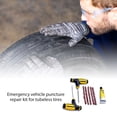thumbnail image 3 of Neumático de coches Reparación de bicicletas Tornillo de Tubeeles Sin Mano Herramientas de Mano Reemplazo Portátil Motocicleta Al Aire Libre Tiras Automotrices Con Pegamento Negro Methold VI001685-01B, 3 of 6