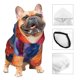 thumbnail image 3 of Balery Vibrant Hummingbird Watercolor Art Sudadera con Capucha para Perros Pequeños – Ropa para Mascotas, Disfraz para Perros y Gatos, Ideal para Fiestas y Cosplay-X-Large, 3 of 7