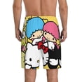 thumbnail image 4 of Lsque Sanrio Mens Sleep Pajama Shorts,Short Pajama Pants, Cotton Ultra-Soft Knit-4X-Large, 4 of 9