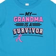 thumbnail image 4 of Inktastic My Grandma is a Survivor Breast Cancer Awareness Boys or Girls Baby T-Shirt, 4 of 5