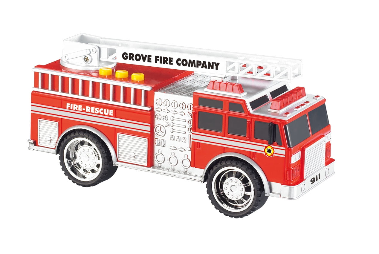 Grooyi Toy Fire Truck by XDrone for Boys and Girls Fire Truck Push