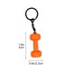 thumbnail image 5 of Mini llavero con mancuernas para entusiastas del fitness | Llavero de halterofilia de silicona para los amantes del gimnasio | Lindo accesorio de entrenamiento | Regalo unisex | Decoración Bolso, 5 of 7