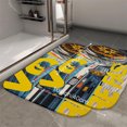 thumbnail image 2 of 1pc Sports Cars Be Fast Absorbent Non-Slip Bathroom Thickened Flannel Rug Decor,Soft,Quick Drying,Suitable For Indoor/outdoor Use,Bathrooms,Bedrooms,Kitchens,Terrace,Laundry Rooms,16"x24", 2 of 9
