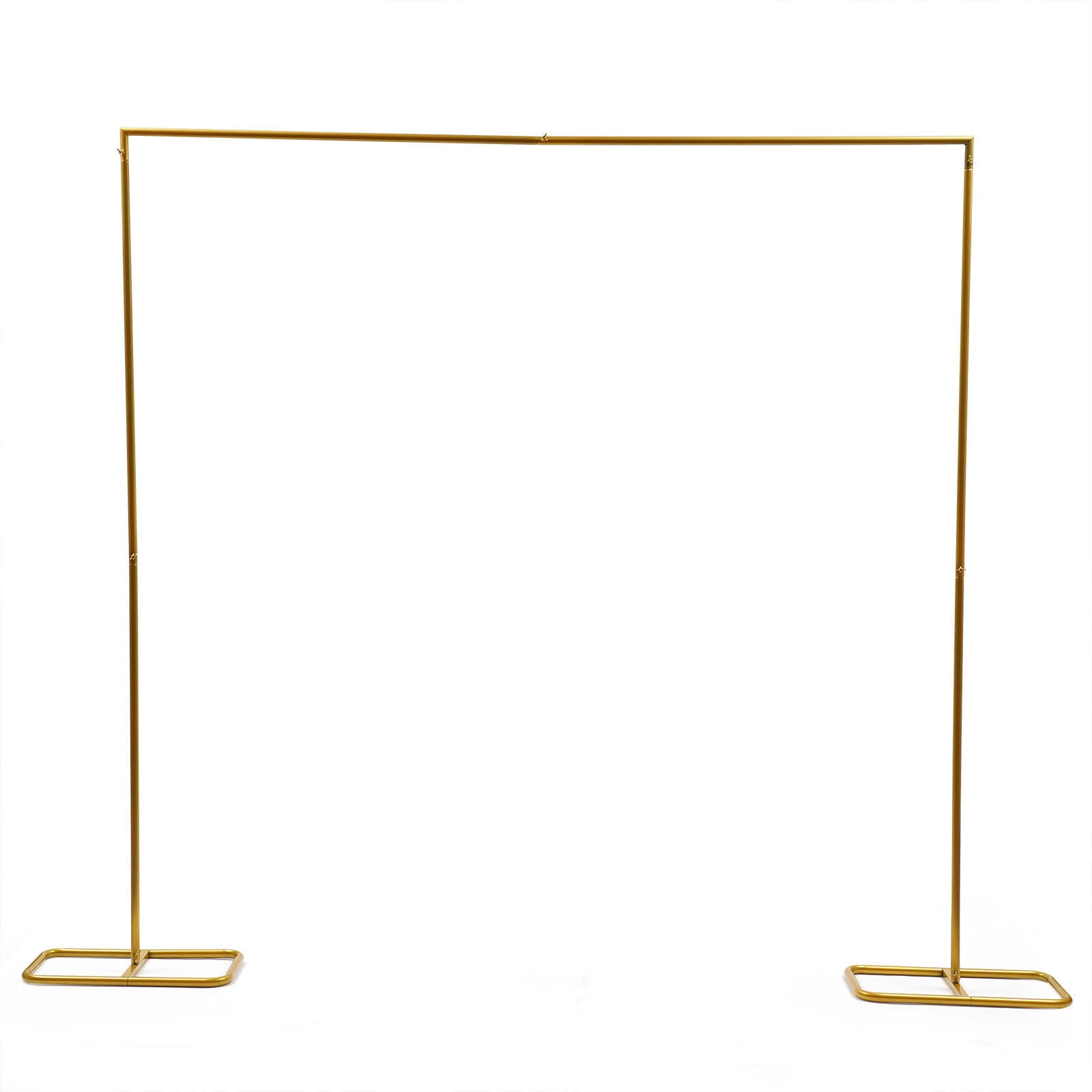 Metal Gold Backdrop Stand, 78.74*82.87inch Wedding Arch Flower Balloon ...