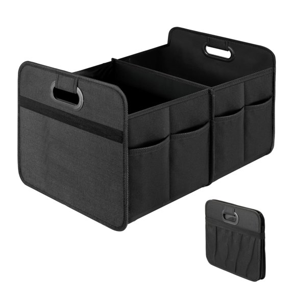 Organizador de maletero Simple Deluxe de 50 litros para coche, todoterreno o camión, color negro