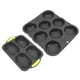thumbnail image 3 of Molde de silicona para pan de hamburguesa de 8 cavidades Molde de silicona para baguette de 4 cavidades para hornear pan Hornos Microondas Lavavajillas Refrigeradores, 3 of 15