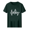 thumbnail image 3 of Camiseta de Manga Corta Impresa de Estilo Masculino, Tops Cortos para las Mujeres Pullover Casual Primavera Verano Uso Diario, 3 of 5