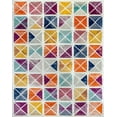 thumbnail image 3 of Contemporary 8x10 Area Rug (7'10'' x 10'3'') Geometric Multi-Color Living Room Easy to Clean, 3 of 9