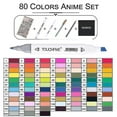 thumbnail image 5 of Markers Sketching Markers 168 Color Pens Brush Pen Alcohol Skewing Art Markers For Manga Design, 5 of 5