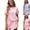 34# Pink, variant on Womens 2 Piece Skort Set 2026 Pearl Embellished Puff Short Sleeve Scallop Trim Top Summer Matching Lounge Outfits Pink S