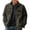 Army Green, variant on Men's Cargo Pocket Jacket Fashion Solid Color Outdoor Climb Pocket Long Sleeve Cargo Jackets Durable Breathable Workwear Top for Men