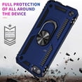 thumbnail image 3 of LAICAIW iPod Touch 7 Case, iPod Touch 6 Case, Hybrid Rugged Shockproof Cover with Built-in Kickstand for Apple iPod Touch 7th/6th/5th Generation (Blue), 3 of 7