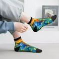 thumbnail image 2 of Pofeuu Bright Paper Cactus Scene Print 30cm Socks, Adult Running Hiking Socks for Youth and Adult, 2 of 7