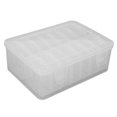 thumbnail image 1 of Powder Puff Storage Box, Easy Find Beauty Sponge Clear Organize Box Sealing Cover  for Jewelry for Traveling, 1 of 7