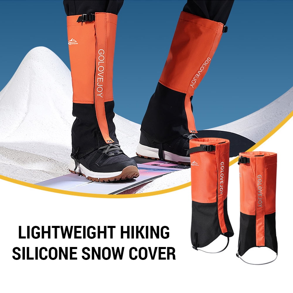 Waterproof Snow Gaiters Winter Outdoor Shoes Protective Leg Covers