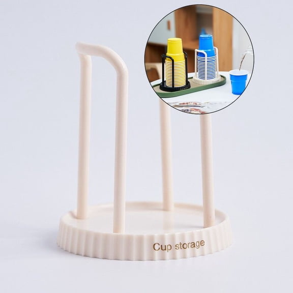 WNFJR Paper Cup Dispensers, Disposable Paper Cup Storages, Bathroom Cup Dispensers, Countertop Coffee Cup Organizers, Mouthwash Rinsing Cup Holders