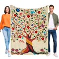 thumbnail image 1 of Life Tree anti-pilling, suave, ligera, esponjosa y acogedora de lujo para hogar y cocina – Perfecta para niños y adultos,120X150cm, 1 of 6