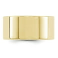 thumbnail image 2 of Primal Gold 10 Karat Yellow Gold 10mm Lightweight Flat Band Size 10, 2 of 5