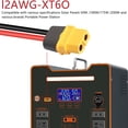 thumbnail image 2 of Cable de conexión hembra de 12 AWG para panel solar XT60, cable de carga para generador solar, 2 of 8