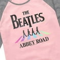 thumbnail image 3 of The Beatles - Abbey Road - Girls Toddler And Youth Raglan, 3 of 5