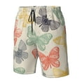 thumbnail image 5 of Naloa Butterfly Men's Beach Shorts, Surfing shorts, Swim trunks, Quick Dry Swim Trunks for Surfing Beach Fun - X-Large, 5 of 9