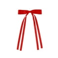 thumbnail image 1 of Hearth & Gear 2 Pcs Pinces à Cheveux pour Femmes avec Ruban à Franges Nœud Papillon Pinces à Cheveux pour Femmes avec Longue Queue Pinces à Cheveux Solides Accessoires pour Cheveux Longs Barrettes Pinces à Cheveux avec Nœud Barrettes à Cheveux Roses, 1 of 6