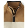 thumbnail image 2 of The Children's Place Toddler Boys Long Sleeve Microfleece Half Zip Pullover, Sizes 12M-5T, 2 of 3