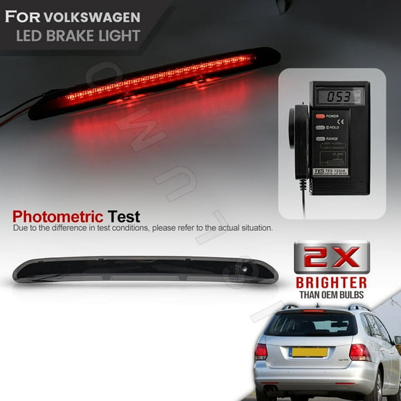 Smoked LED third brake light stop for VW for Golf MK5 MK6 Rabbit for JETTA for Tiguan -