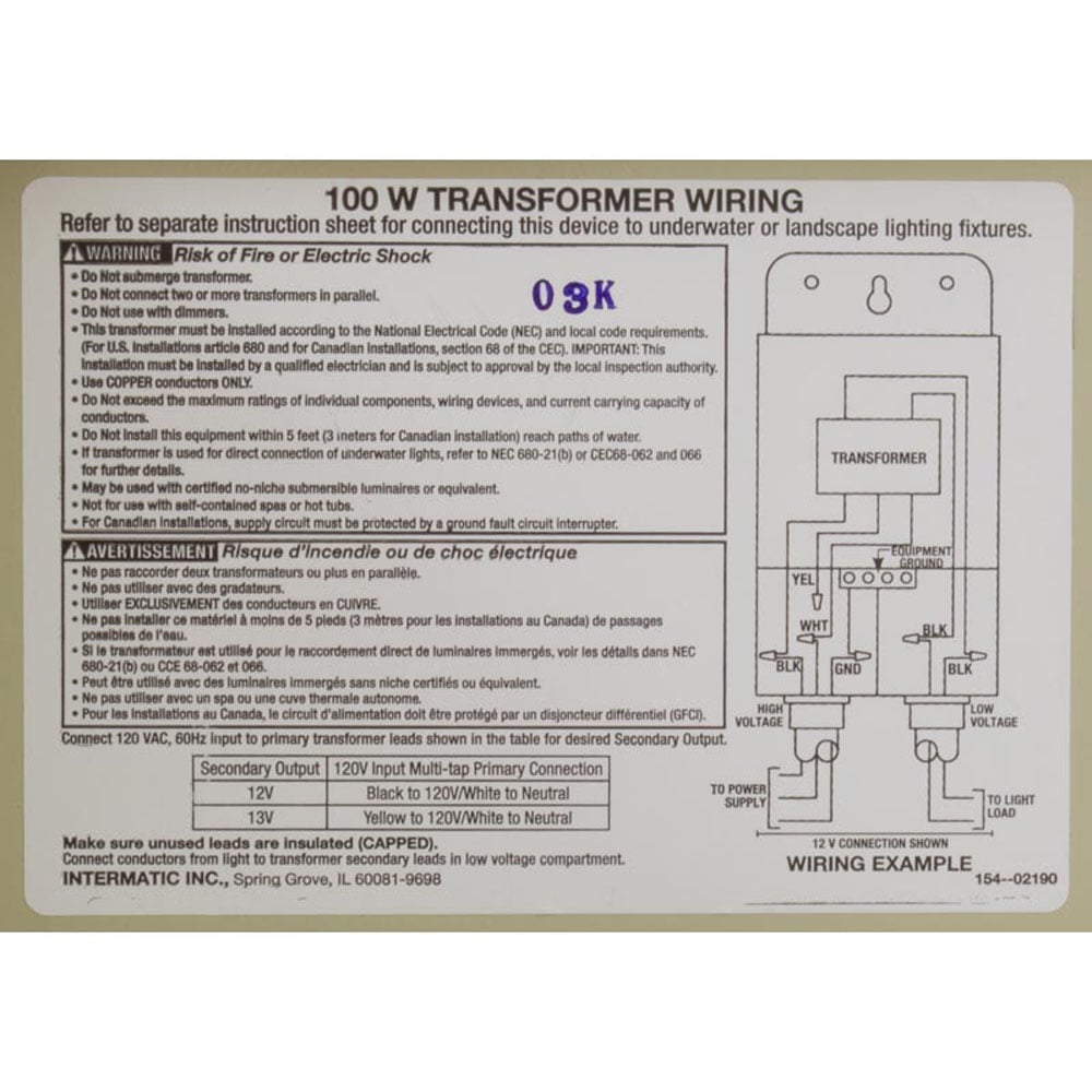 Intermatic Px100 Wiring Diagram