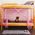thumbnail image 3 of Children Bunk Beds Valance Student Dormitory Insect Net Four Corner Bedding Canopy Bug Repeller Bed Curtain, 3 of 4