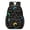 Game Controller Black, variant on Game Controller Red Pattern 17" School Backpacks for Teens,Waterproof Oxford Fabric,S-Shape Padded Straps for School,Travel,Hiking,Camping