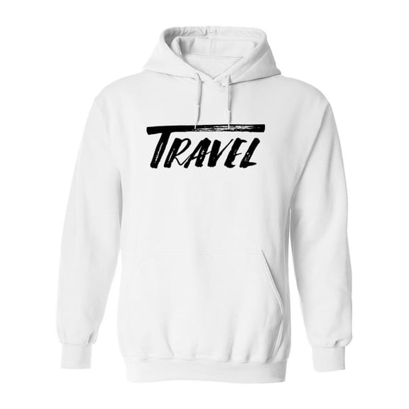 Travel Sketch Hoodie Men -Image by Shutterstock, Male Large