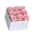 thumbnail image 1 of Ramo de flor eterna de Rosa preservada Inteprter 9 cabezas, 1 of 6