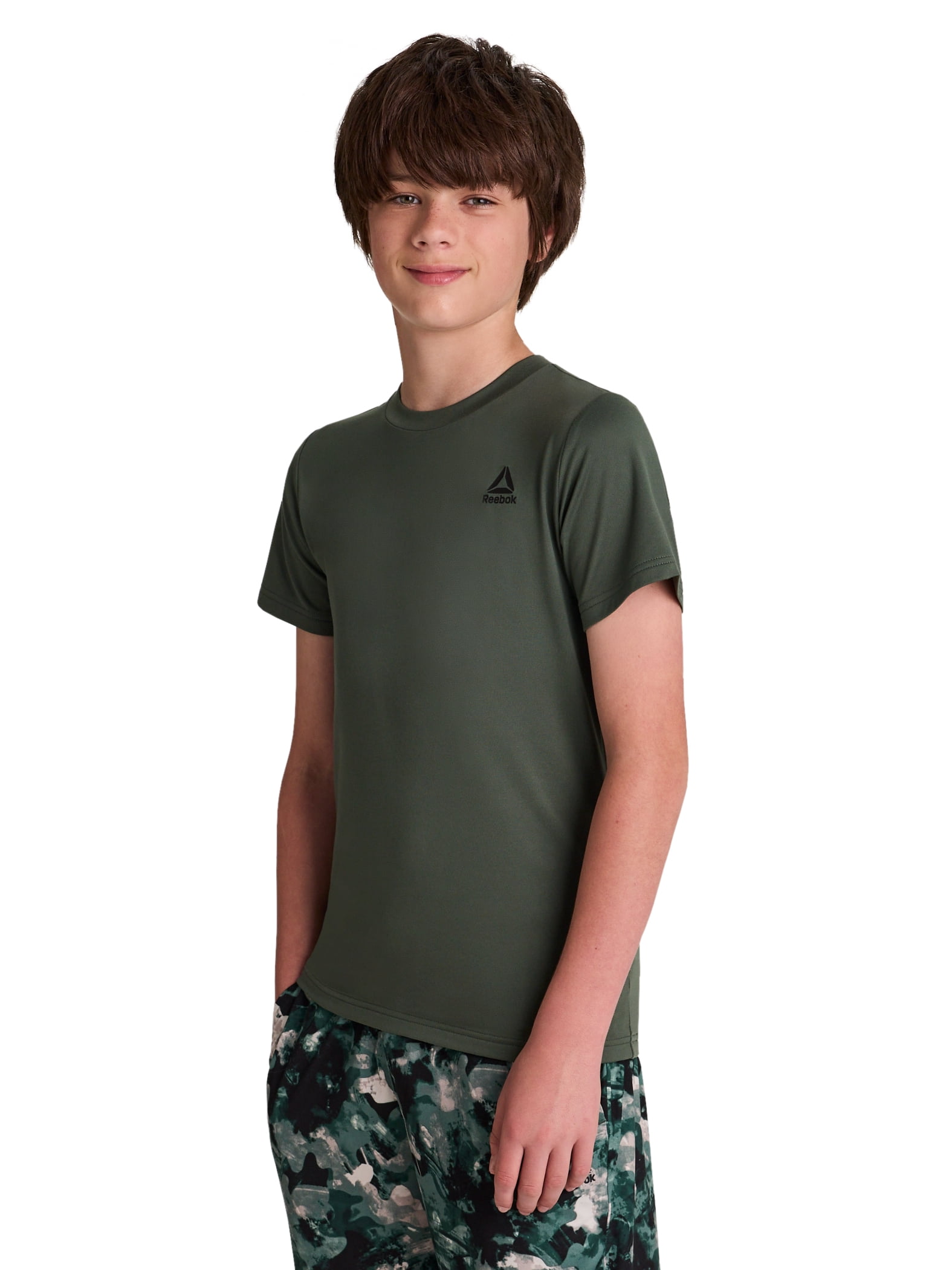 Reebok Boy's Legacy Athletic Core Short Sleeve T-Shirt, Sizes 4-18