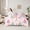 Lightpink, variant on Manfei Cute Magical Princess 7-Piece Twin Bedding Sets,Fairy Tale Girly Theme Bedding Comforter Set,Cartoon Castle Rainbow Sheet Sets For Kids,Ultra Soft Home Decor Reversible