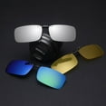 thumbnail image 7 of TOP-MAX Fashion Glasses Clip, Flip up Sunglasses Clip, Polarized Night Vision Sunglasses Clip, Anti-Glare (2pcs, Red), 7 of 7