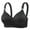Black, variant on Wdfiry Plus Size Bras for Women Wire Free Comfortable Push Up Bra Underwear Onepiece Bra Everyday Underwear Bras L-5XL