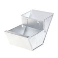 thumbnail image 2 of Neinkie Rabbit Hutch Trough Feeder Drinker Pet Food Bowl Rabbit Feeder Hay Rack Hay Food Bin Feeder for Farming Animals, 2 of 6